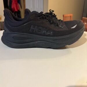 Men’s Hoka All-Black Athletic Sneakers